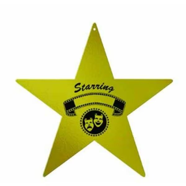 Foil Awards Night Star, 24PK, Beistle Co, Mfr#: 50096